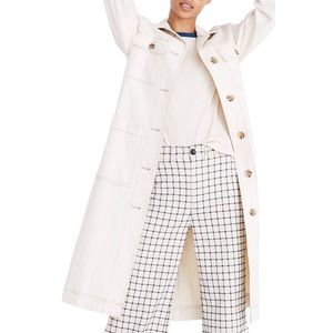 Madewell Cline Duster Coat
